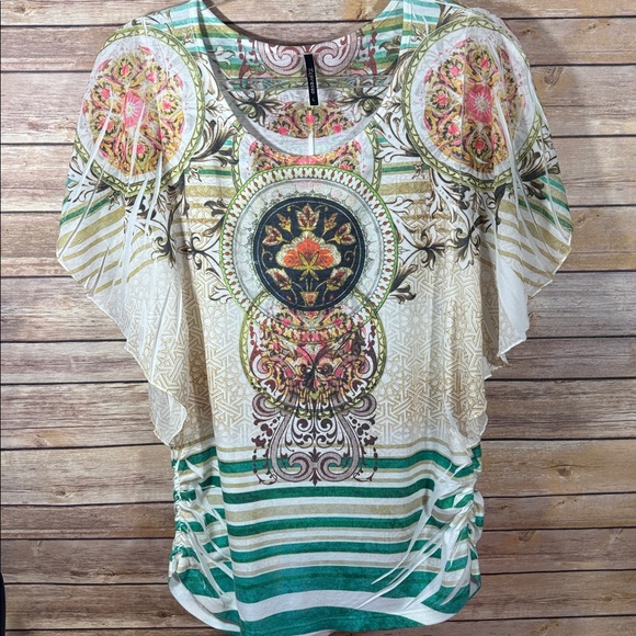 Espresso Tops - Espresso Women’s Flutter Sleeve Festival Top